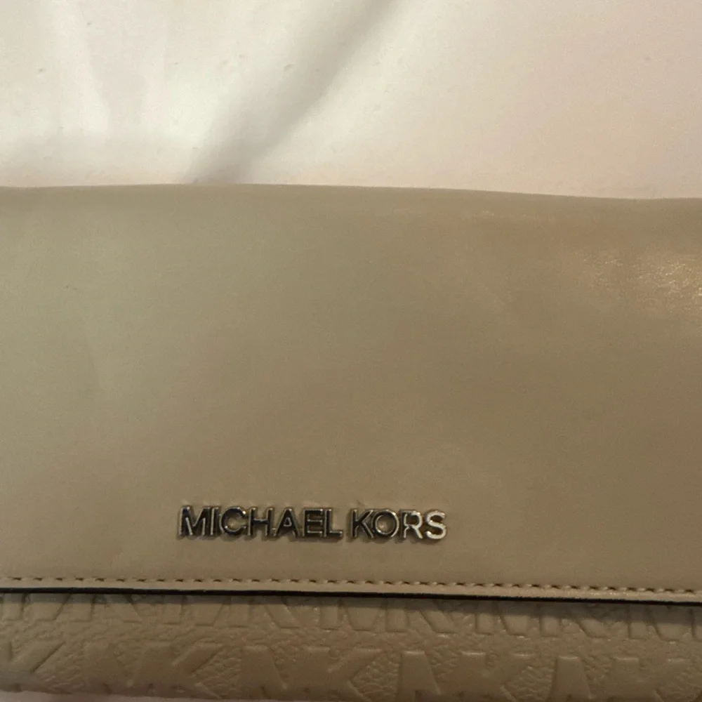 Michael Kors Light Gray Crossbody Bag